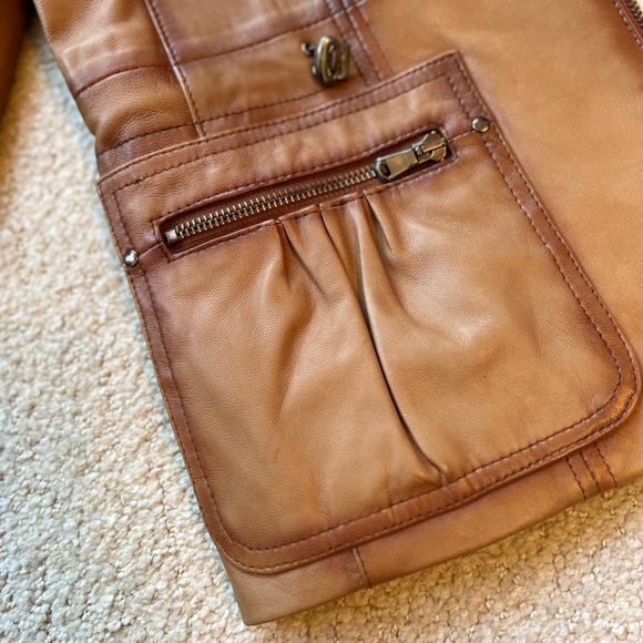 New Custom Made in Turkey Lined Leather Jacket. SUPER FAST SHIPPING - Picture 11 of 16